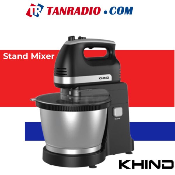 Khind SM335S Stand Mixer With Bowl 5 Speeds - MESIN PENGADUK