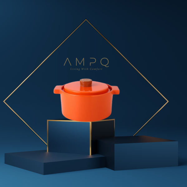 MICHU COLOR KING CERAMIC STOCK POT (2500ML)